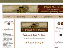 Tablet Screenshot of printmeprim.com